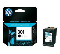 HP - Cartucho de tinta original HP 301 para impresoras HP Deskjet 4504 (color negro)