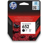 Hp cartucho de tinta original negro 652 (f6v25ae)