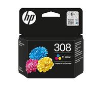 HP Cartucho de Tinta Original Tricolor 308