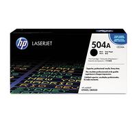 HP - Cartucho de tóner CE250A (HP 504A), rendimiento de 5000 páginas, negro - HEWCE250A