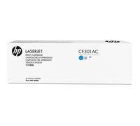 HP Cartucho de Tóner Cian CF301AC - Compatible con LaserJet Pro - Alto Rendimiento 32000 Páginas