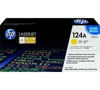 HP Cartucho de tóner original LaserJet 124A amarillo