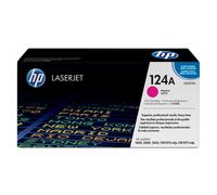 HP - Cartucho de tóner original LaserJet 124A magenta