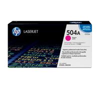Hp cartucho de tóner original laserjet 504a magenta