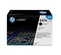 HP 643A Q5950A Negro, Cartucho Tóner Original, de 11.000 páginas, para impresoras HP Color LaserJet 4700, 4700dn, 4700dtn, 4700n, y 4700ph+