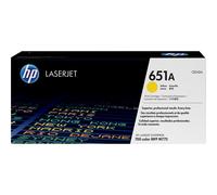 HP Cartucho de tóner original LaserJet 651A amarillo