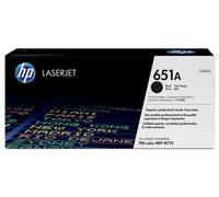 Hp cartucho de tóner original laserjet 651a negro