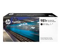 HP Cartucho original PageWide 981Y negro de alto rendimiento