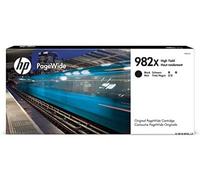 Hp cartucho pagewide 982x original de alta capacidad negro