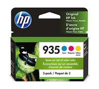 HP Cartuchos de Tinta 935 Cian, Magenta, Amarillo (Paquete de 3) | Funciona OfficeJet 6810; OfficeJet Pro 6230, 6830 Series | N9H65FN