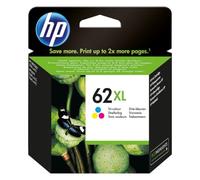 HP Cartucho de tinta original 62XL de alta capacidad tricolor