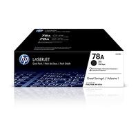 HP 78 (CE278AD) Pack Ahorro 2 x toners negros