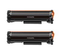 Hp cf244a negro pack de 2 cartuchos de toner genericos - reemplaza 44a
