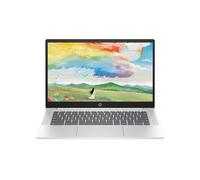 HP Chromebook 14" HD, Procesador Intel N200, 4GB RAM, 128GB UFS, Chrome OS, Plata Glaciar, Incluye Alfombrilla TWE