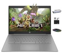 HP Chromebook 14 pulgadas HD Premium computadora portátil para estudiantes de negocios, procesador Celeron N4120 de cuatro núcleos, 4 GB de RAM, 564 GB de almacenamiento (64 GB eMMC + 500 GB ext