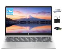 HP Chromebook 2025 Premium Laptop Student Business, visualización HD de 15.6 pulgadas, procesador Intel N200 de cuatro núcleos, 8 GB de RAM, 564 GB de almacenamiento (64 GB eMMC+ 500 GB Ext), gráficos