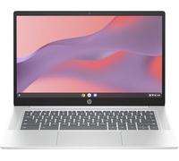 HP Chromebook de 14 pulgadas | Procesador Intel N100 | 4 GB de RAM | Almacenamiento flash de 128 GB | Gráficos Intel UHD | Pantalla HD | Batería de hasta 12 horas | Chrome OS | Altavoces duales |