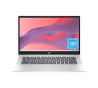 HP Chromebook Laptop de 14 pulgadas, pantalla FHD, Intel N100, 4 GB de RAM, eMMC de 64 GB, gráficos Intel UHD, Chrome OS 14a-nf0009nr (2024)