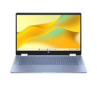 HP Chromebook x360 Laptop FHD IPS Touch 2 en 1 de 14 pulgadas, procesador Intel N100, 4 GB de RAM, 64 GB eMMC, Chrome OS, azul cielo, 14b-cd0130wm
