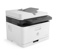 HP Color Laser MFP 179fnw 4ZB97A, Impresora Láser Color Multifunción, Imprime, Escanea, Copia y Fax, Wi-Fi, Ethernet, USB 2.0 alta velocidad, HP Smart App, Panel de Control LCD, Blanca