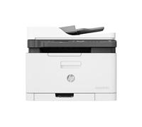 HP Color Laser MFP 179fnw 4ZB97A, Impresora Láser Color Multifunción, Imprime, Escanea, Copia y Fax, Wi-Fi, Ethernet, USB 2.0 alta velocidad, HP Smart App, Panel de Control LCD, Blanca