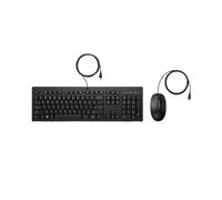 HP Combo de mouse y teclado con cable 225