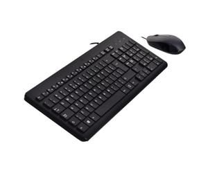 HP Combo de teclado y mouse con cable 150 USB inglés y árabe (240J7AA)