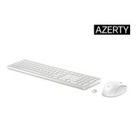 HP - Combo de teclado y ratón inalámbricos 650, blanco