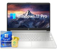 HP computadora portátil de 15.6 pulgadas, portátil Windows 11 Pro, 40 GB RAM 1 TB SSD, procesador AMD Ryzen 3 5300U de 4 núcleos, gráficos AMD Radeon, visualización HD, teclado numérico, auriculares