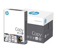 HP Copy Paper 80 gsm-500 sht/A4/210 x 297 mm - Papel (Mate, 20-80%, 15-35 °C, 210 x 297 mm, 80 g/m², 210,1 x 296,9 x 50 mm (8.27 x 11.69 x 1.97"))