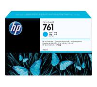 HP DesignJet 761 Cartucho de Tinta Cian 400 ml - Tinta a Base de Colorante para Impresión de Planos CAD, GIS y Presentaciones