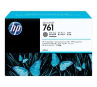 HP DesignJet 761 Cartucho de Tinta Original, Color Gris Oscuro, 400 ml, para Impresión CAD y Presentaciones de Alta Calidad