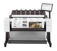 HP DesignJet T2600PS MFP Impresora Multifunción 36 Pulgadas (91 cm) A0 con PostScript 3, 2400 x 1200 DPI, 6 Colores, Escáner a Color, Ethernet, HP ePrint