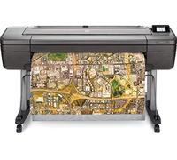 HP Designjet Z6dr 44-in PostScript - Impresora de gran formato (2400 x 1200 DPI, Inyección de tinta térmica, Rojo cromático, Cian, Magenta, Negro mate, Foto negro, Amarillo, 0,1%, 1118 x 1676)
