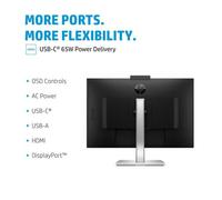 HP E27m G4 QHD USB-C Conferencing Monitor con Webcam 5MP, Altavoces, Micrófonos duales, Certificado Zoom, Carga 65W