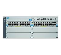 Hp E5406-44G-Poe+/4G-Sfp V2 Zl Switch - Conmutador - L4 - Gestionado - 44 X 10/100/1000 + 4 X Sfp - Montaje En Rack - Poe - Con Hp E5400 Zl Switch Premium License