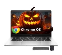 HP Elite C640 G3 Chromebook Laptop FHD de 14 pulgadas, Intel i5-1245U, 8GB LPDDR4X RAM, 1TB de almacenamiento (64GB eMMC + 1TB Docking Station Set), gráficos Intel Iris Xe, cámara web, Wi-Fi 6E