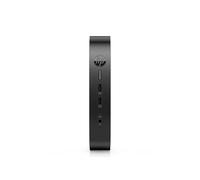 HP Elite t655 - Thin Client - SFF - 1 Ryzen Embedded R2314 / 2.1 GHz - RAM 8 GB - Flash 32 GB - eMMC - Radeon Graphics - 1GbE - Igel OS - Monitor: Ninguno