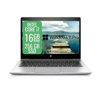 HP EliteBook PC portátil Notebook Business Intel i7 8th, RAM 16 GB, SSD 256 GB, pantalla de 13,3 pulgadas, WiFi, BT, Cam, Windows 11 Pro + Libre Office (reacondicionado)