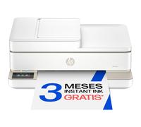HP Envy 6520e 714N9B - Impresora Multifunción de Inyección de Tinta A4 | Wi-Fi de Doble Banda | USB 2.0 | Impresión a Doble Cara Automática | ADF | Hasta 10 ppm | Apple AirPrint | Imprime, Escanea y