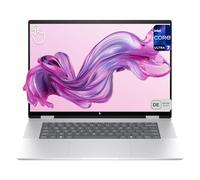 HP Envy x360 - Ordenador portátil 2 en 1, Intel Core Ultra 7 155U, 16" 2K pantalla táctil (1920 × 1200), Intel Graphics, 16 GB DDR5 6400 MHz RAM, 2 TB NVMe SSD, diseño de teclado alemán, Windows 11