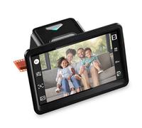 HP FilmScan - Digitalizador de película táctil y escáner deslizante con pantalla LCD ajustable de 7 pulgadas, convierte rápidamente negativos y diapositivas a fotos digitales JPEG de 22 MP, compatible