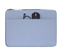 HP Funda Protectora para Portátil 15-16 Pulgadas, Acolchada Antigolpes, Resistente al Agua 600D, con Asa Retráctil y Bolsillo para Accesorios, Compatible con Laptop hasta 16", Color Azul Claro