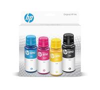 HP GT52 CMY/GT53 - Botellas de tinta negra (4 unidades)