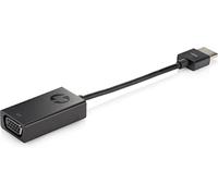 HP H4F02AA - Adaptador HDMI a VGA, negro