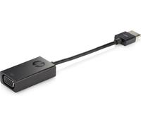 HP H4F02AA - Adaptador HDMI a VGA, negro