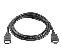 HP Cable HDMI estándar - Cables HDMI (1,8 m, HDMI Tipo A (Estándar), HDMI Tipo A (Estándar), Negro)