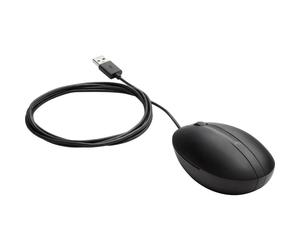 HP HP 320M ratón con cable Ratón USB ambidiestro, fácil de usar y de limpiar que mejora tu productividad.