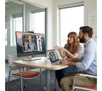 HP HP E24mv G4 Monitor de Videoconferencia Full HD 23,8" Monitor profesional Full HD de 23,8" con webcam de 5 MP, doble micrófono y altavoces integrados