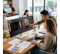 HP HP Serie 7 Pro 738pu Monitor Curvo WQHD+ Thunderbolt 37,5" Monitor curvo profesional WQHD+ de 37,5" con tecnología IPS Black, Thunderbolt™ 4,